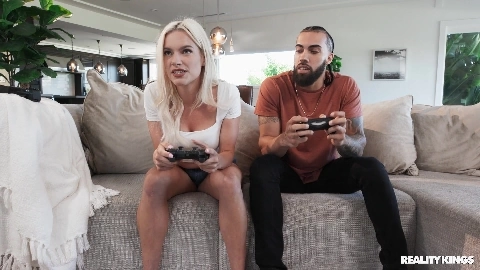 Gamer Girl Controls The Cock - Kira Noir