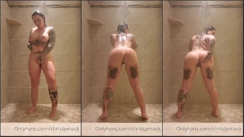 Shower 4K - Christy Mack