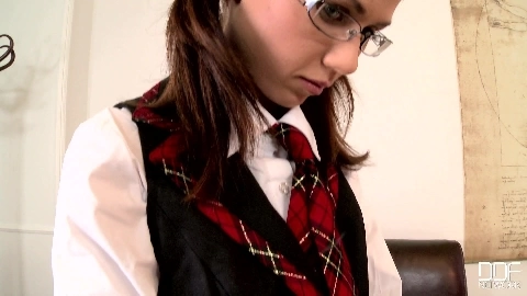 Denise Sky - DDF - Female Bookworm's Fetish Encounter