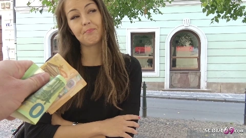 Cute Teen Cindy Talk Fuck At Street Casting - German Scout