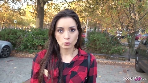 Teen Valentina Talk To Street Casting Fuck - German Scout