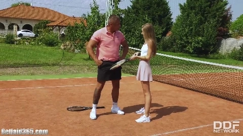 She Goes For Penis Instead of Tennis - Tiffany Tatum