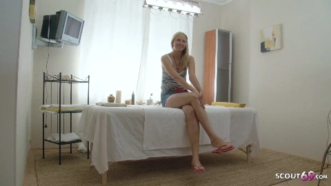 Cute Teen Hailey Seduce To Fuck At Massage Parlour