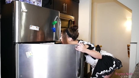 Maid Gets Dirty While Cleaning - Taylor Noir
