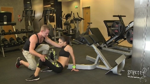 Hardcore Sex At Gym - Henessy