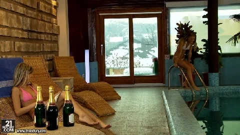 Cayenne Klein Doris Ivy Champagne Showers - Gina Gerson