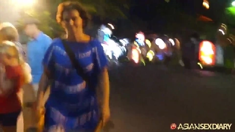 Walk At Night And First Fuck In Bali In - AsianSexDiary