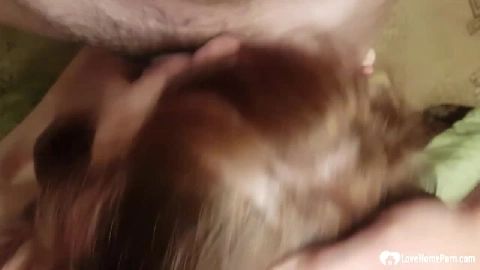 Kinky teen gets her cunt and mouth stuffed