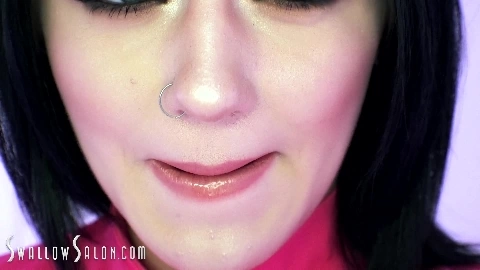 Rosalyn Sphinx Giving a Sloppy Suck Job and Swallowing Sperm