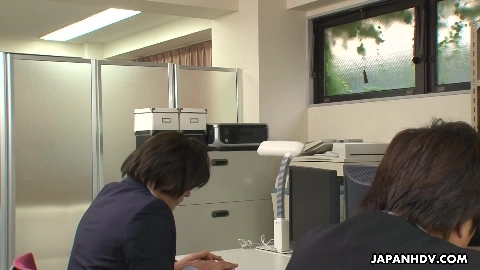 Office Manager Fucks The Boss - Reiko Kobayakawa