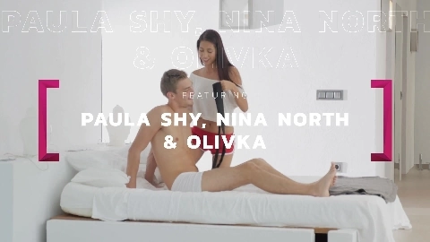 Paula Shy Olivka Nina North Astonish The B - UltraFilms