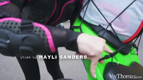 Hayli Sanders And Aislin Ride - VivThomas