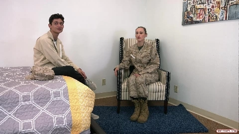 Step Mom in the Marines Slept With Her - Honey Alvarez
