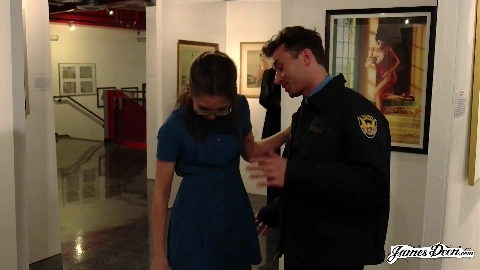 Riley Reid Gets Fucked In A Porn Museum