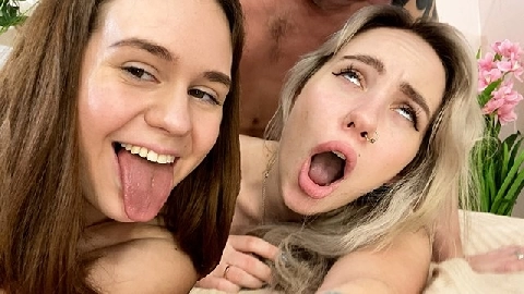 Leria Glow & Bella Mur & Darko Mur - Hot Passionate Threesome