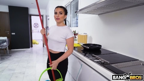 Spit Shine Cleaning in 4K - Ariana Van X